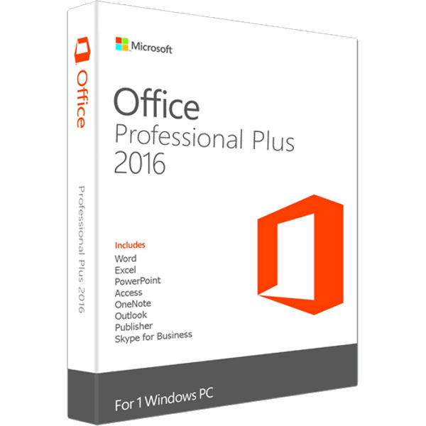 Microsoft Office 2016 Pro plus